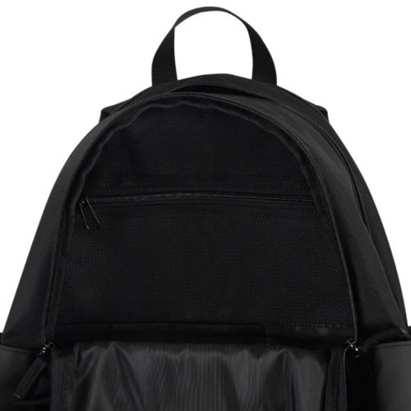 NIKE JORDAN ESSENTIALS Backpack MA0923 School SPOTCLEAN 20" Bag BLACK OS $65 NEW - Picture 6 of 7